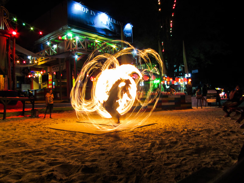 Fire Spinners!